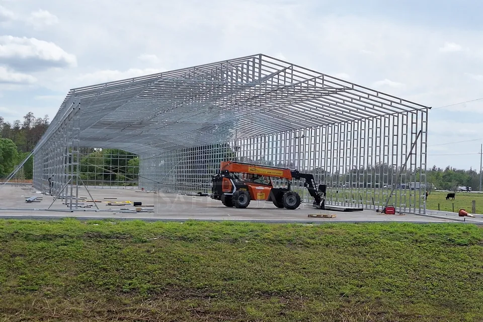 steel building framing