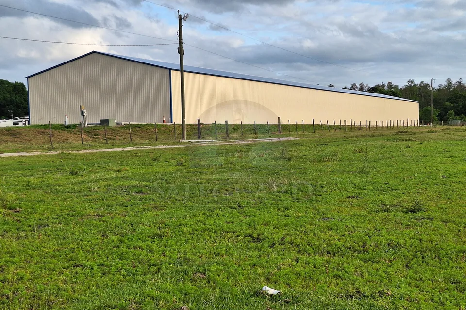 exterior of commercial building