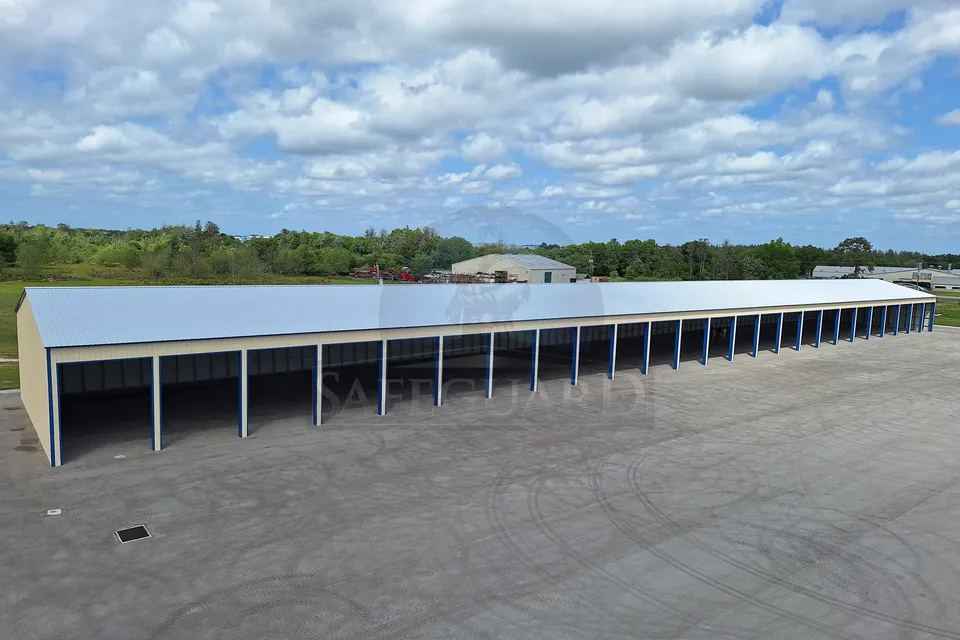 equipment shelter commercial size