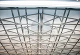 Rafters of commercial building