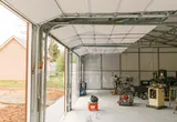 Garage door roll up