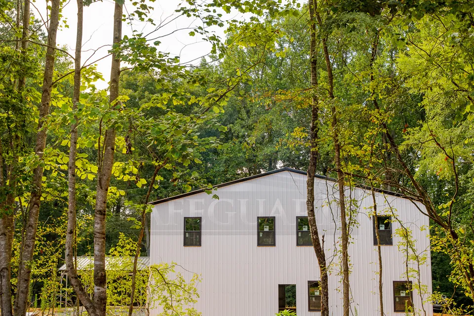 Residential building in rural area