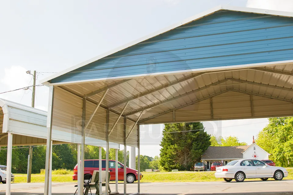 Opening of steel carport