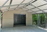 Attached carport garage